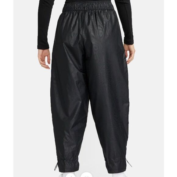 Nike DQ7038-010 Women Sz S Black Icon Clash Loose Fit Water Repellent Pants - Picture 2 of 13